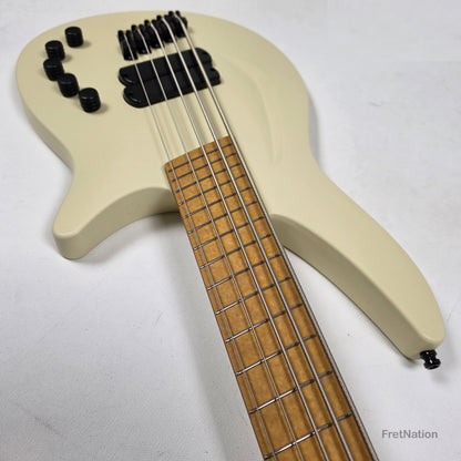 Aristides S/B5R 5-String Multi-Scale Bass Raw Desert Tan - 9.82lbs #3538 Pre-Owned