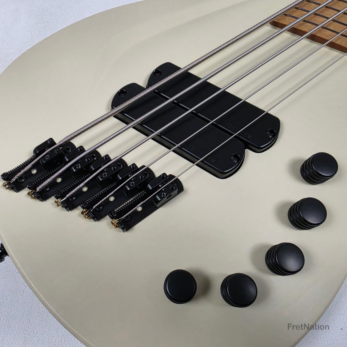 Aristides S/B5R 5-String Multi-Scale Bass Raw Desert Tan - 9.82lbs #3538 Pre-Owned