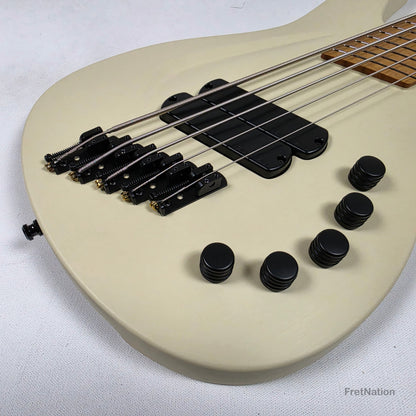 Aristides S/B5R 5-String Multi-Scale Bass Raw Desert Tan - 9.82lbs #3538 Pre-Owned