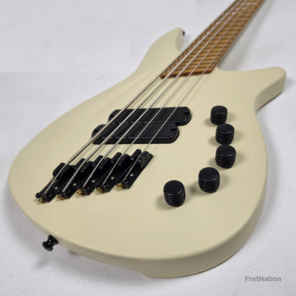 Aristides S/B5R 5-String Multi-Scale Bass Raw Desert Tan - 9.82lbs #3538 Pre-Owned