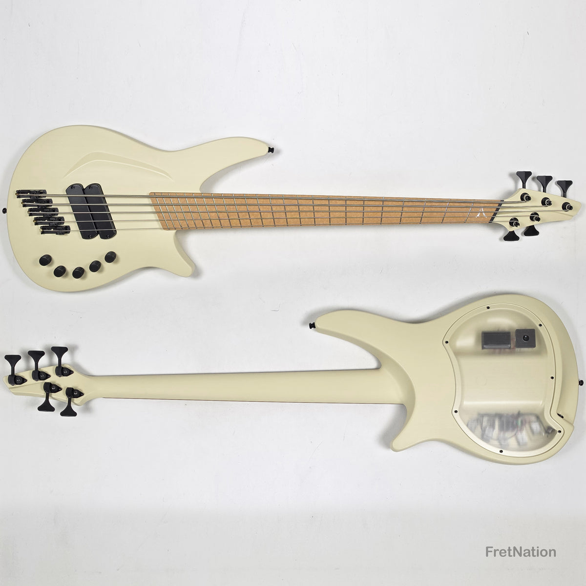 Aristides S/B5R 5-String Multi-Scale Bass Raw Desert Tan - 9.82lbs #3538 Pre-Owned