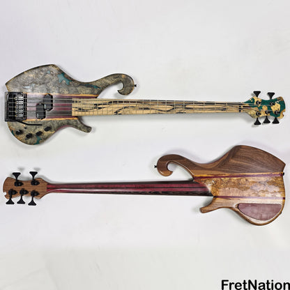 Fret Nation Beardly Custom 5-String 36" Scale Bass Kahler Tremolo #3.25.24 10.88lbs Pre-Owned