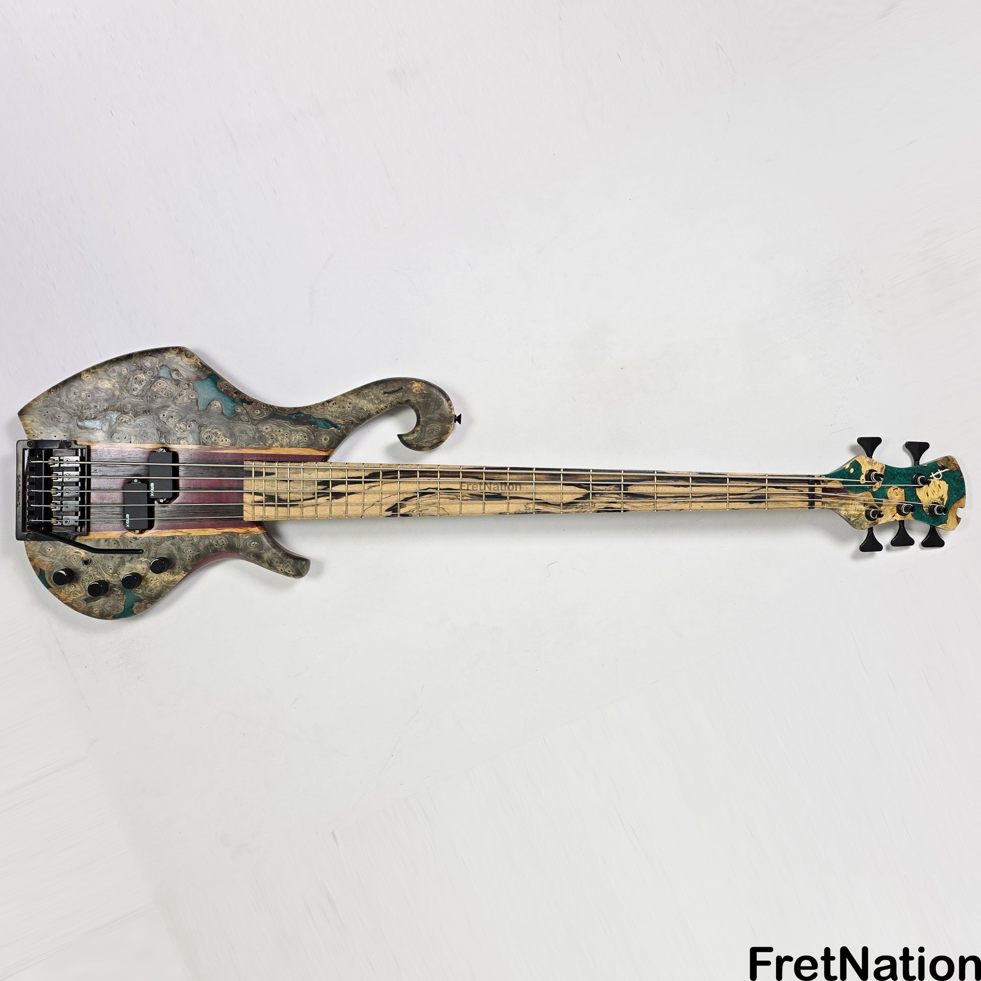 Fret Nation Beardly Custom 5-String 36" Scale Bass Kahler Tremolo #3.25.24 10.88lbs Pre-Owned