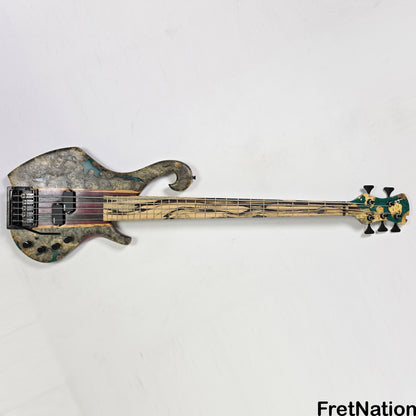 Fret Nation Beardly Custom 5-String 36" Scale Bass Kahler Tremolo #3.25.24 10.88lbs Pre-Owned