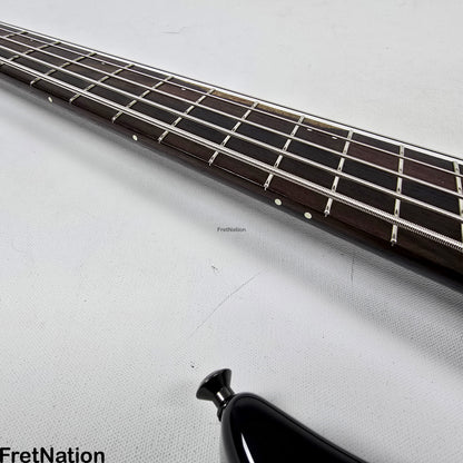 Fret Nation Dingwall Afterburner 1 5-String Bass Flame Blackburst AB1 #5262 - 9lbs Pre-Owned