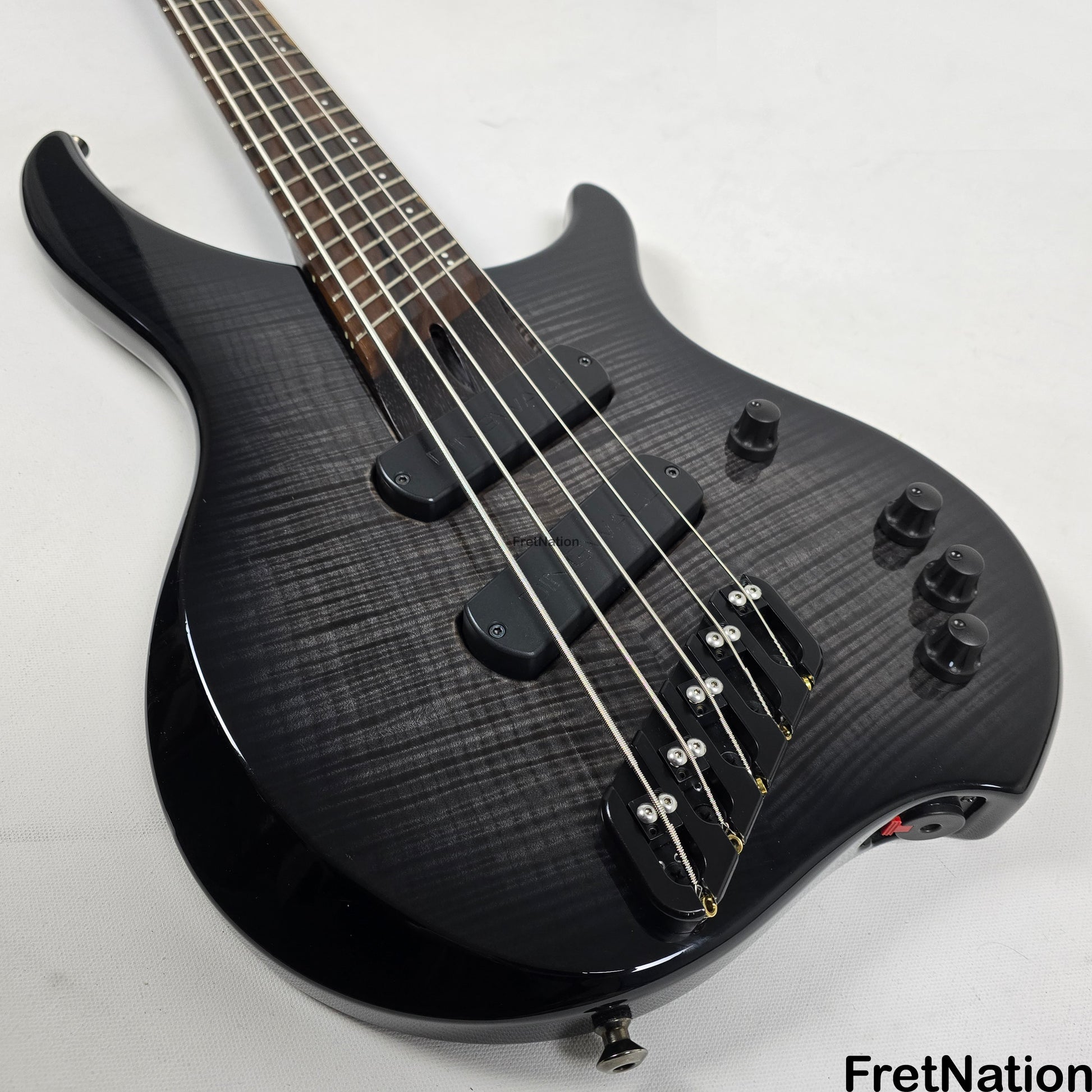 Fret Nation Dingwall Afterburner 1 5-String Bass Flame Blackburst AB1 #5262 - 9lbs Pre-Owned