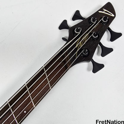 Fret Nation Dingwall Afterburner 1 5-String Bass Flame Blackburst AB1 #5262 - 9lbs Pre-Owned