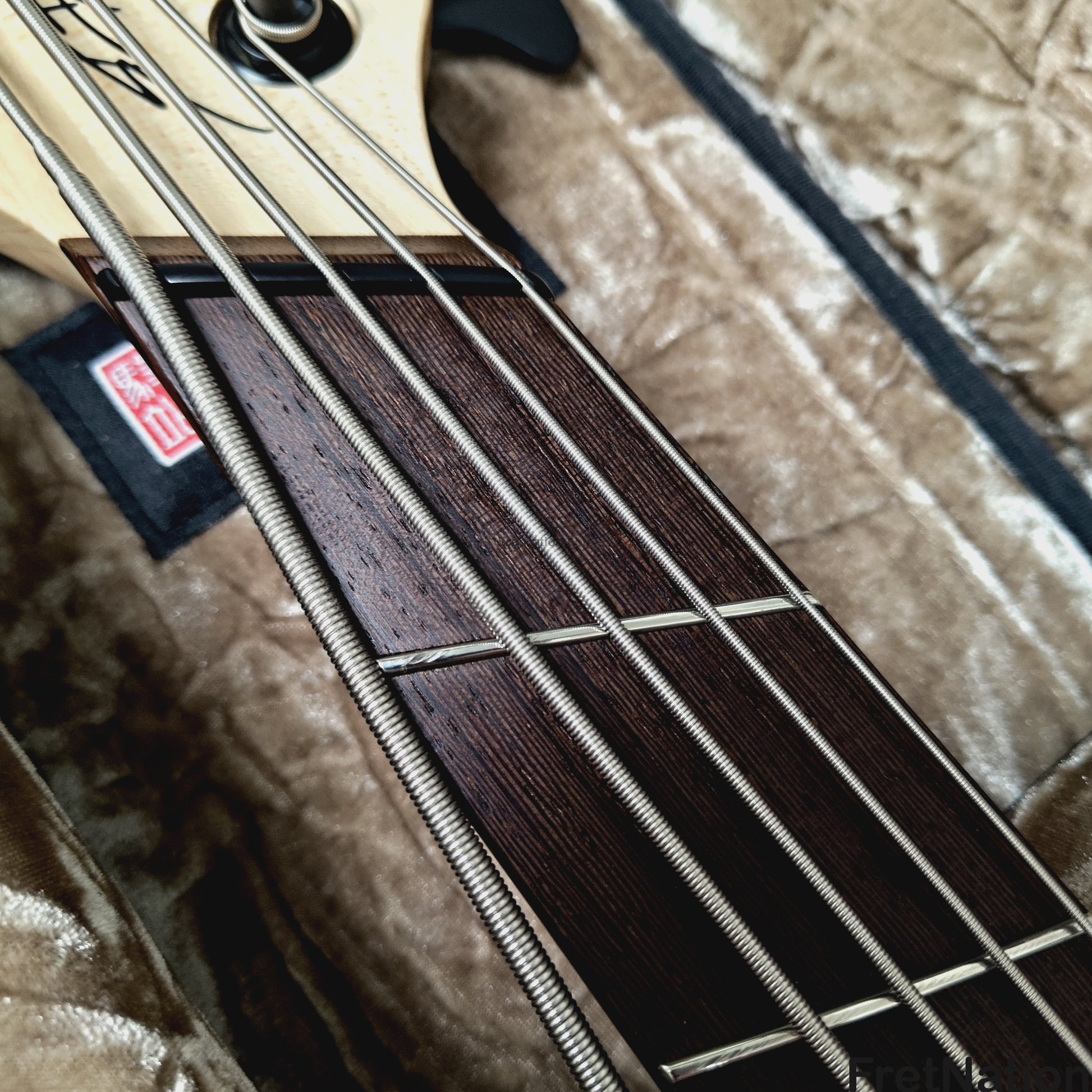 Fret Nation Dingwall Afterburner Z 5-String Bass Pink Ceruse ABZ 9.44lbs #6328 Pre-Owned