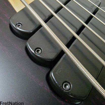 Fret Nation Dingwall Afterburner Z 5-String Bass Pink Ceruse ABZ 9.44lbs #6328 Pre-Owned