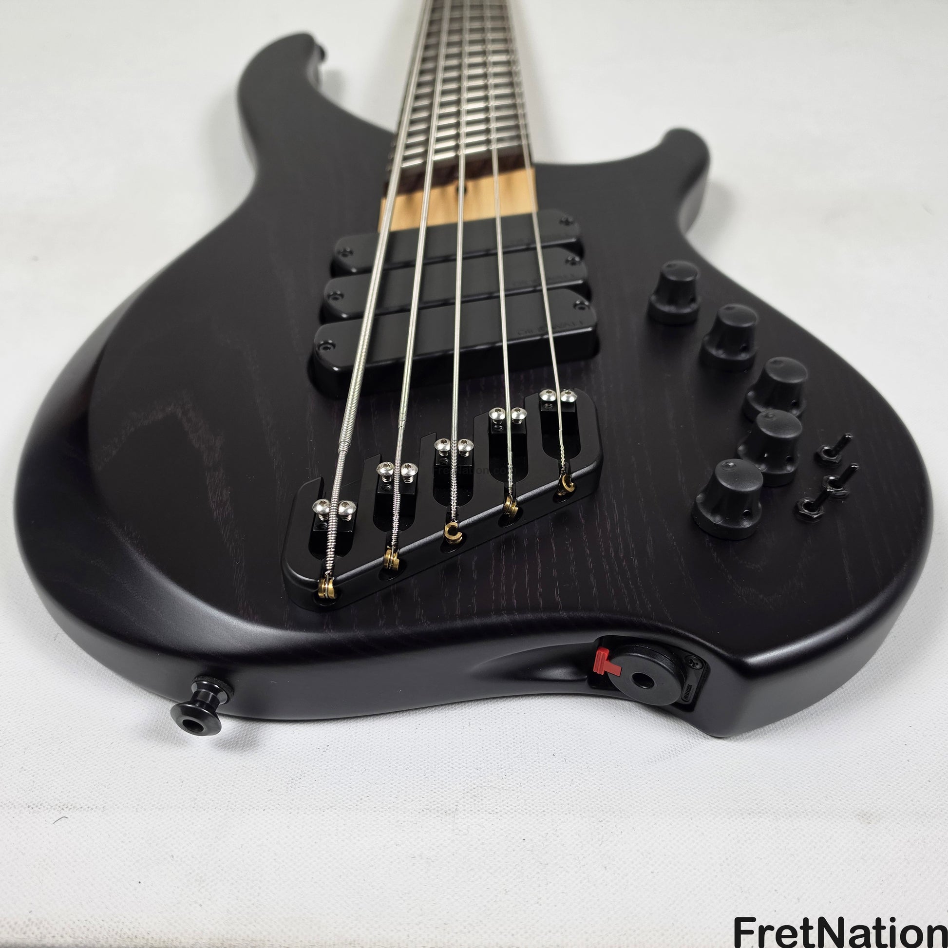 Fret Nation Dingwall Afterburner Z 5-String Bass Pink Ceruse ABZ 9.44lbs #6328 Pre-Owned