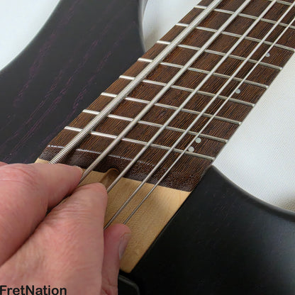 Fret Nation Dingwall Afterburner Z 5-String Bass Pink Ceruse ABZ 9.44lbs #6328 Pre-Owned