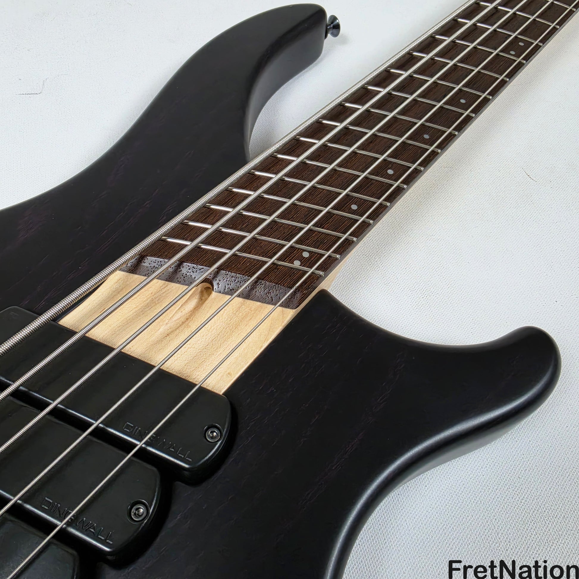 Fret Nation Dingwall Afterburner Z 5-String Bass Pink Ceruse ABZ 9.44lbs #6328 Pre-Owned