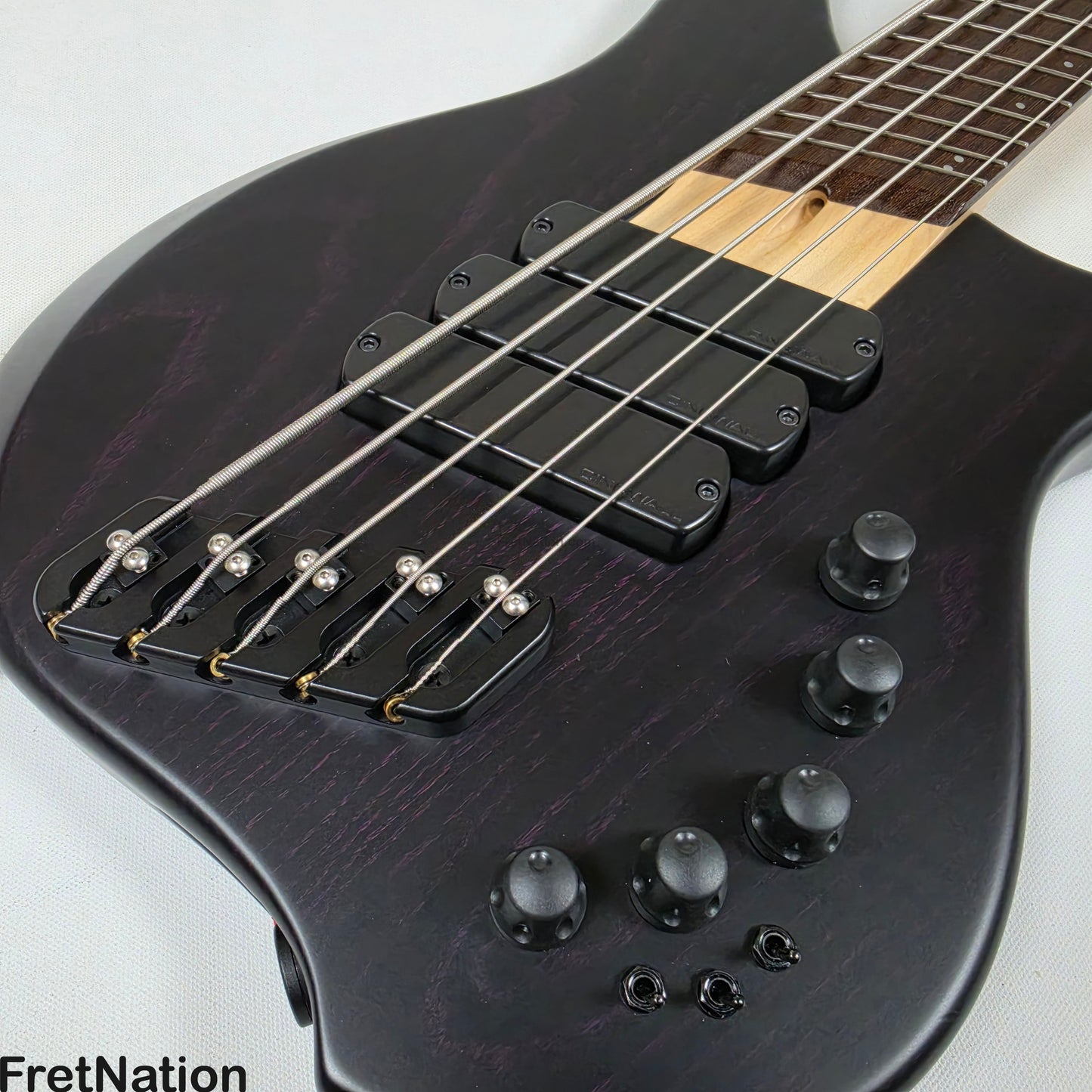 Fret Nation Dingwall Afterburner Z 5-String Bass Pink Ceruse ABZ 9.44lbs #6328 Pre-Owned