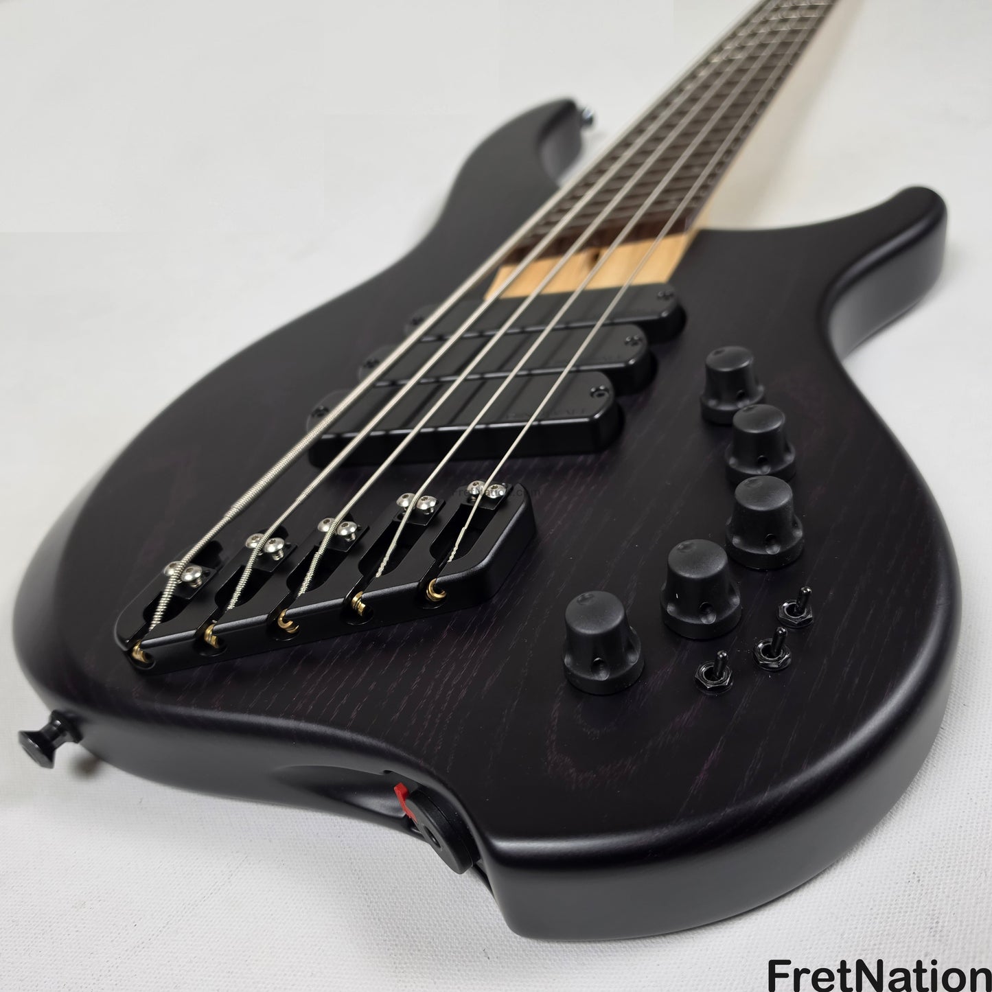 Fret Nation Dingwall Afterburner Z 5-String Bass Pink Ceruse ABZ 9.44lbs #6328 Pre-Owned