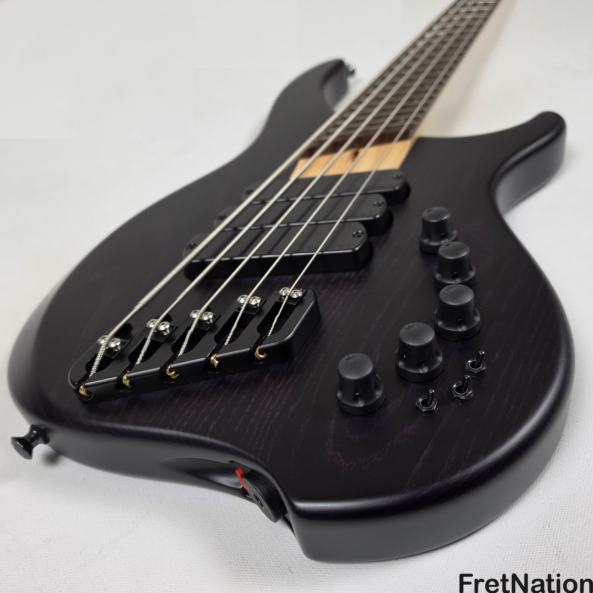 Fret Nation Dingwall Afterburner Z 5-String Bass Pink Ceruse ABZ 9.44lbs #6328 Pre-Owned