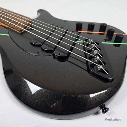 Dingwall Dingwall JT3 5-String Metallic Black Bass - 9.70lbs #16548B - Pre-Owned