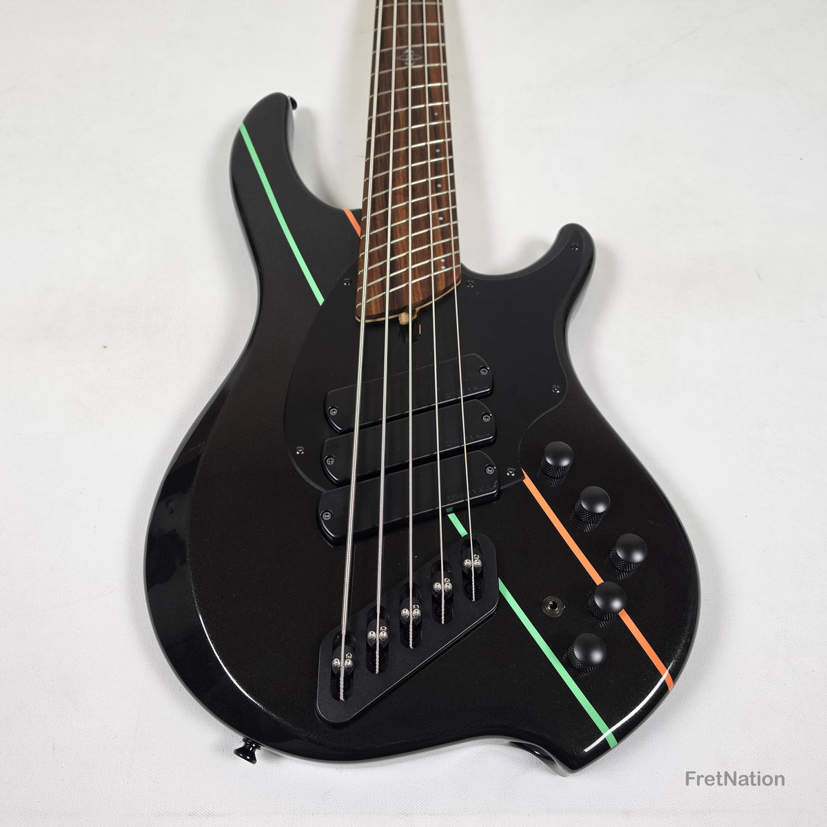 Dingwall Dingwall JT3 5-String Metallic Black Bass - 9.70lbs #16548B - Pre-Owned