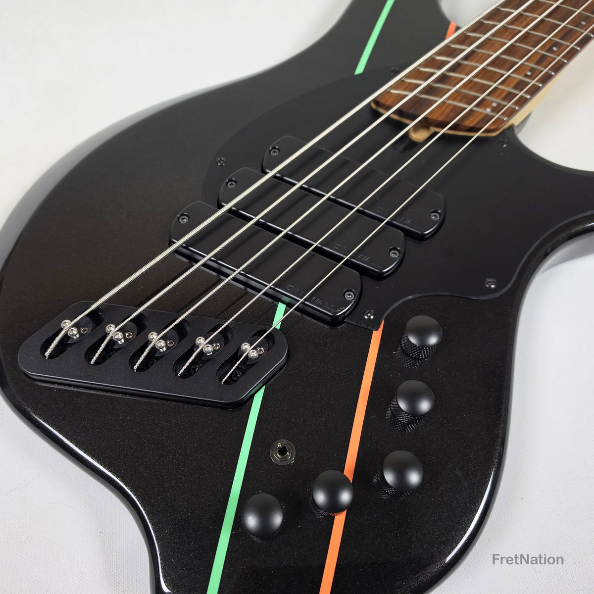 Dingwall Dingwall JT3 5-String Metallic Black Bass - 9.70lbs #16548B - Pre-Owned