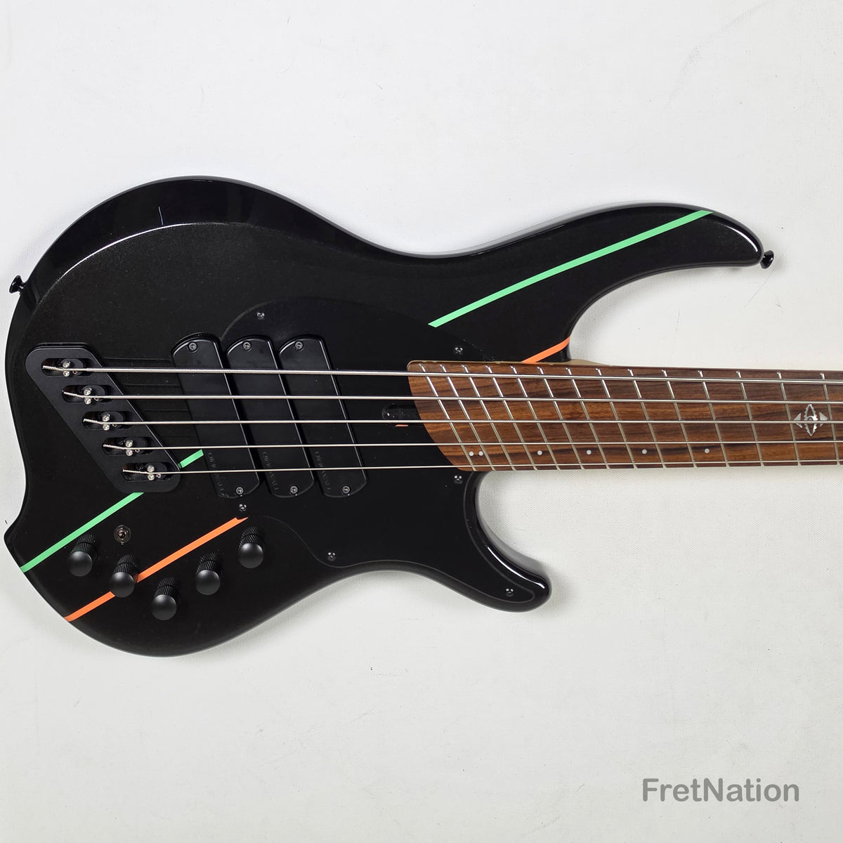 Dingwall Dingwall JT3 5-String Metallic Black Bass - 9.70lbs #16548B - Pre-Owned