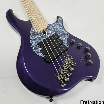 Fret Nation Dingwall NG3 5-String Mopar Purple Bass w/ Bag 9.34lbs 06867 Pre-Owned