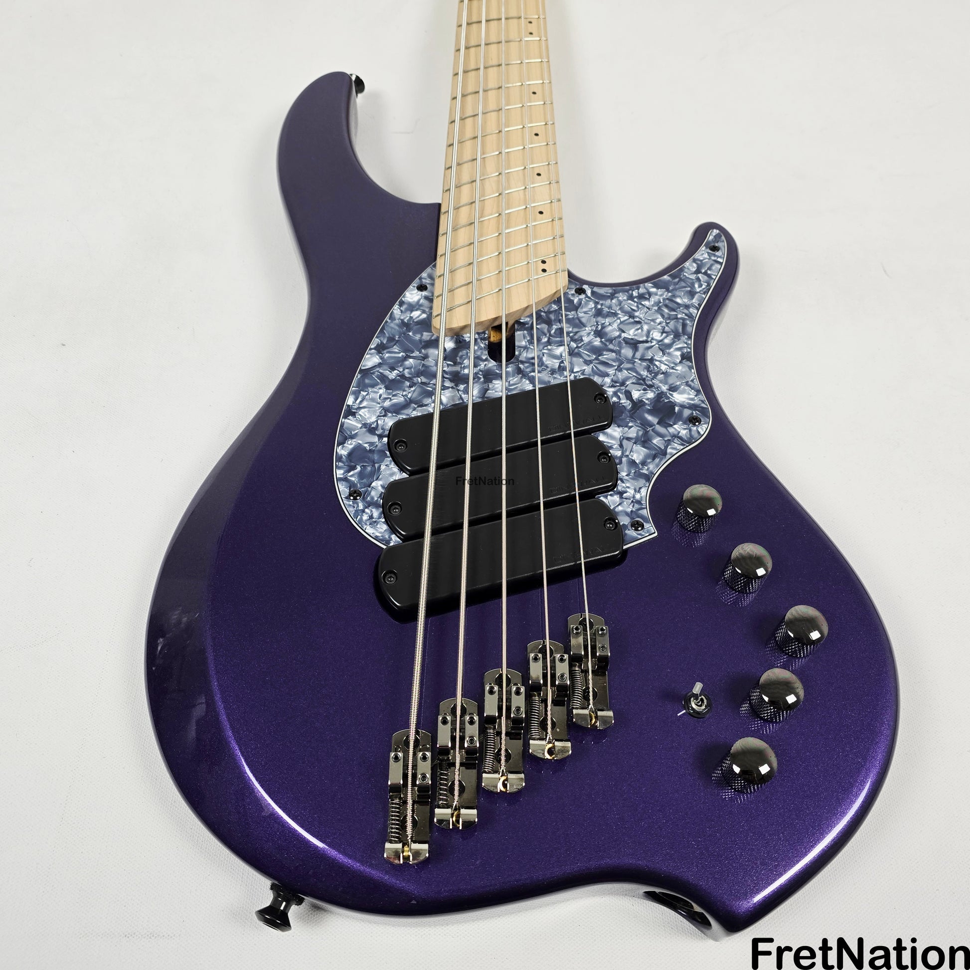 Fret Nation Dingwall NG3 5-String Mopar Purple Bass w/ Bag 9.34lbs 06867 Pre-Owned