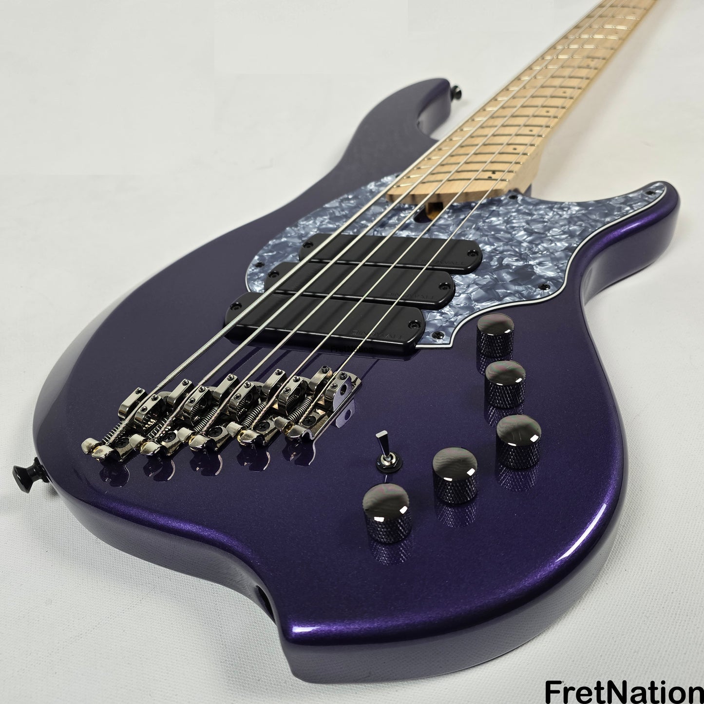 Fret Nation Dingwall NG3 5-String Mopar Purple Bass w/ Bag 9.34lbs 06867 Pre-Owned