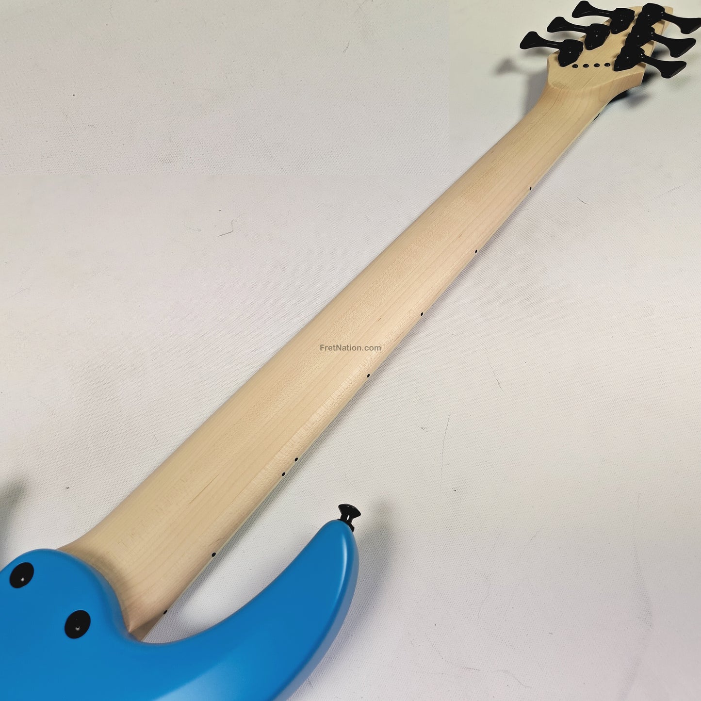 Fret Nation Dingwall NG3 6-String Blue Purple Fade Bass w/ Bag 9.44lbs #19303 - Pre-Owned