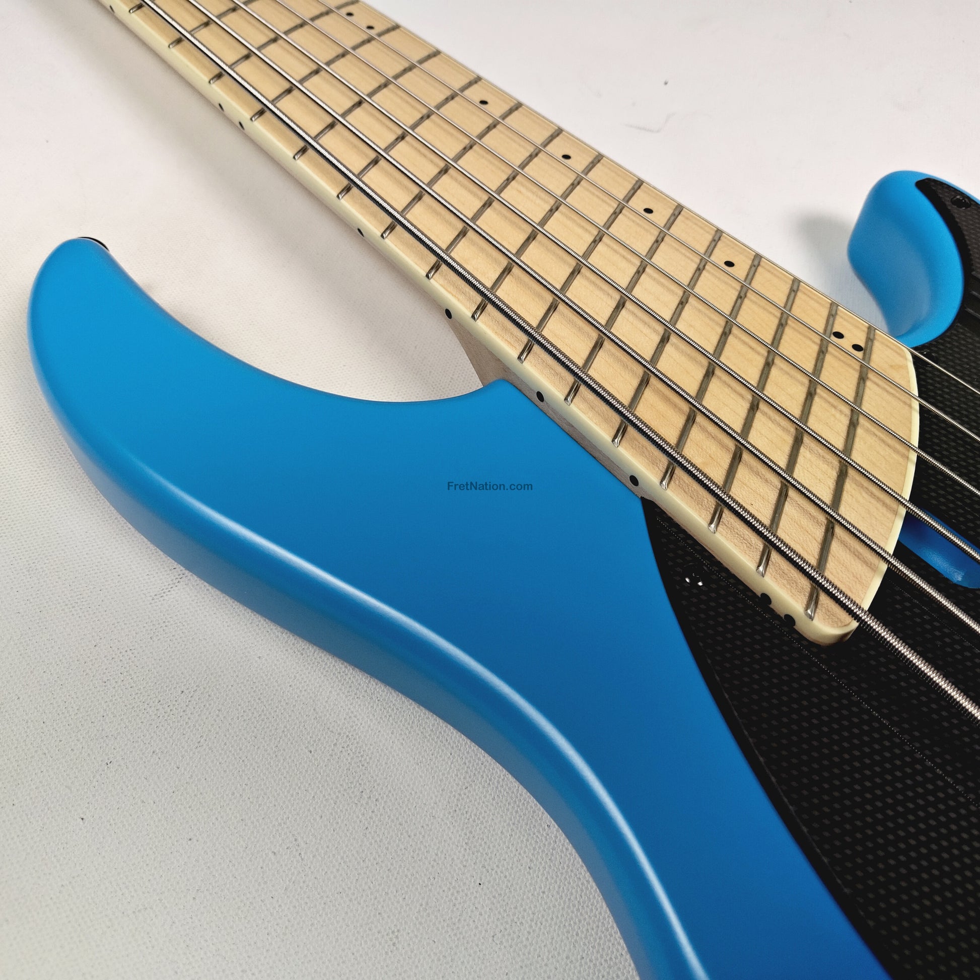 Fret Nation Dingwall NG3 6-String Blue Purple Fade Bass w/ Bag 9.44lbs #19303 - Pre-Owned