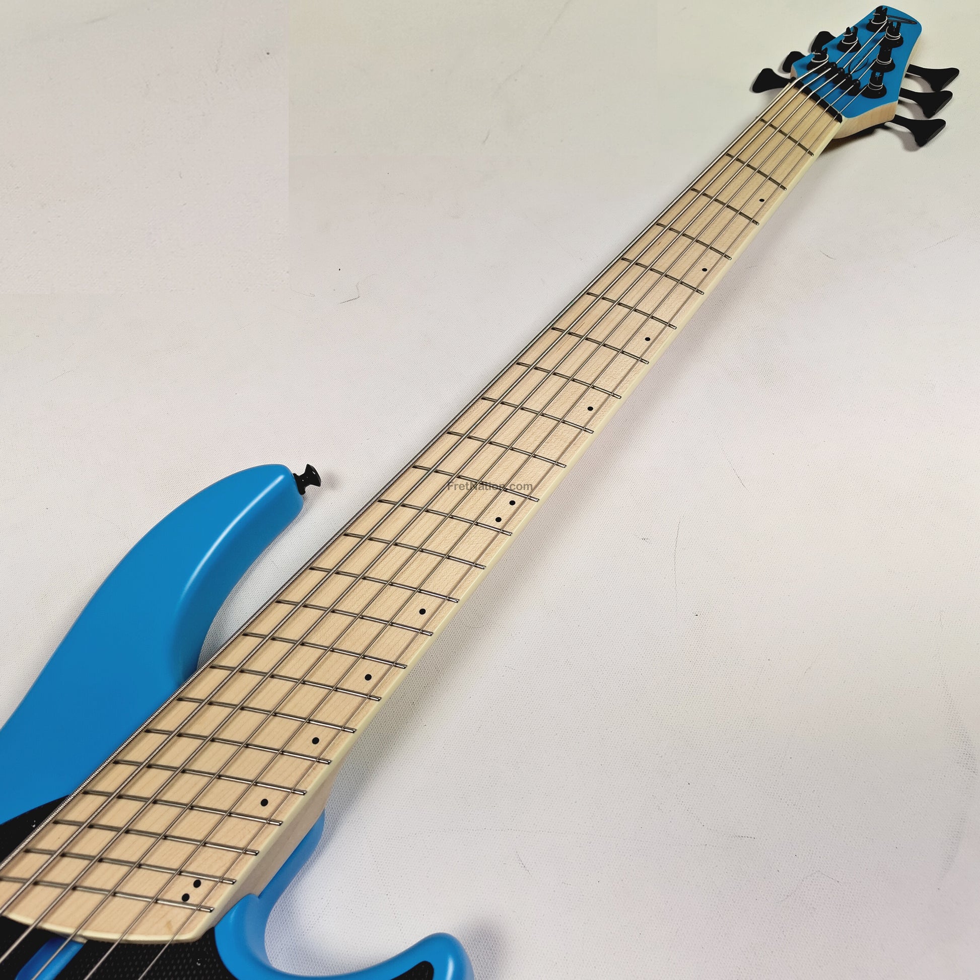 Fret Nation Dingwall NG3 6-String Blue Purple Fade Bass w/ Bag 9.44lbs #19303 - Pre-Owned