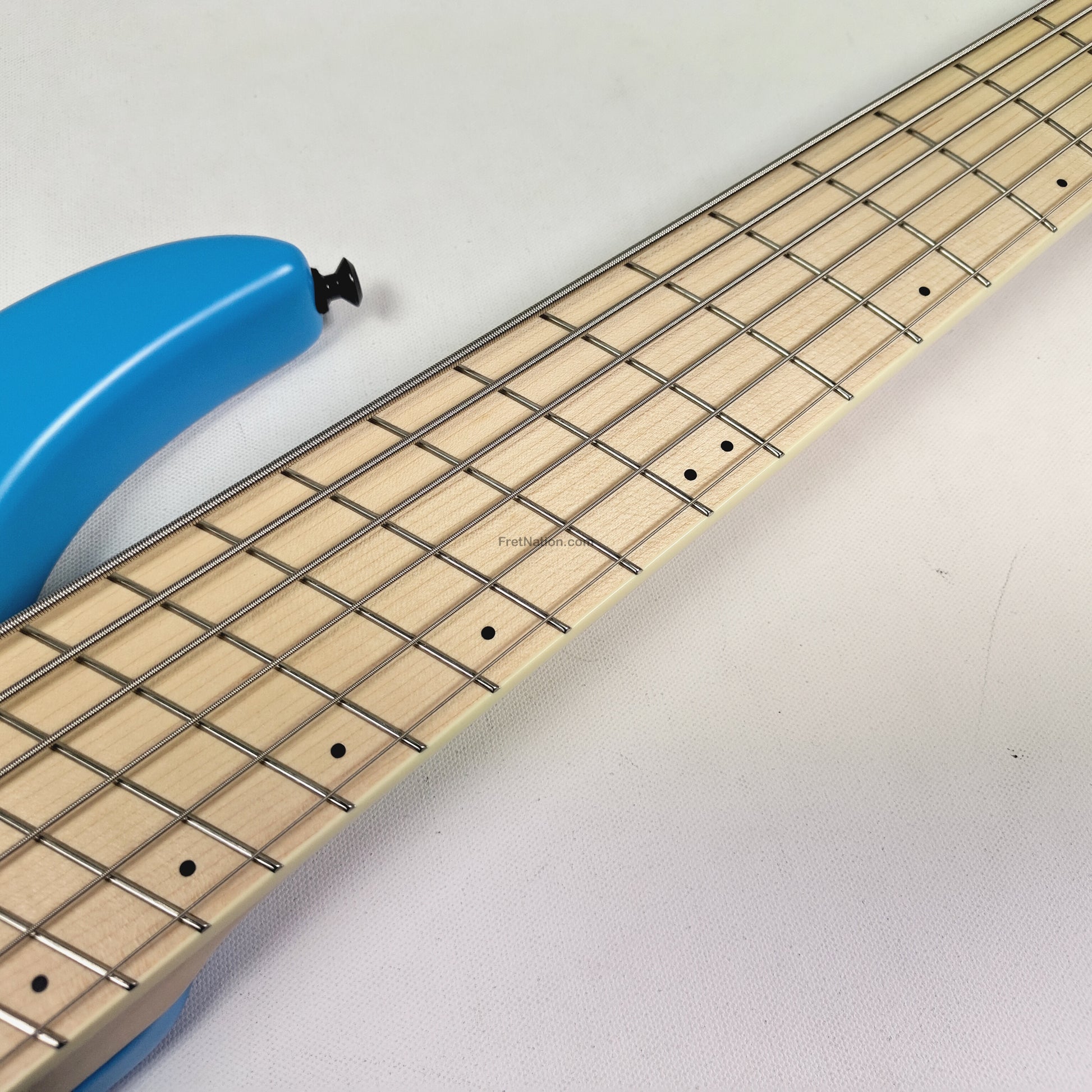 Fret Nation Dingwall NG3 6-String Blue Purple Fade Bass w/ Bag 9.44lbs #19303 - Pre-Owned