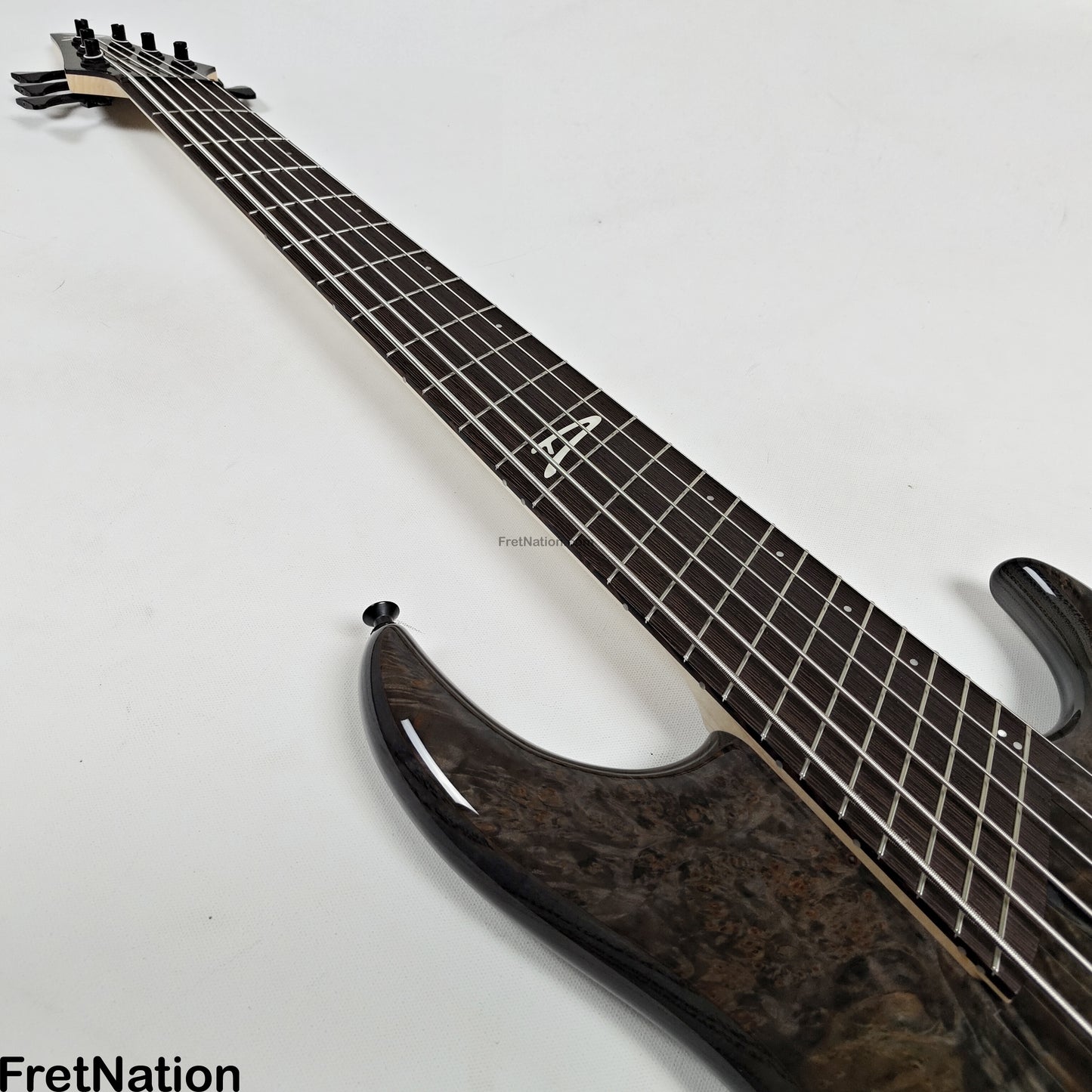 Fret Nation Dingwall Z3 6-String Bass Maple Burl Passive 9.42lbs #6673 Pre-Owned