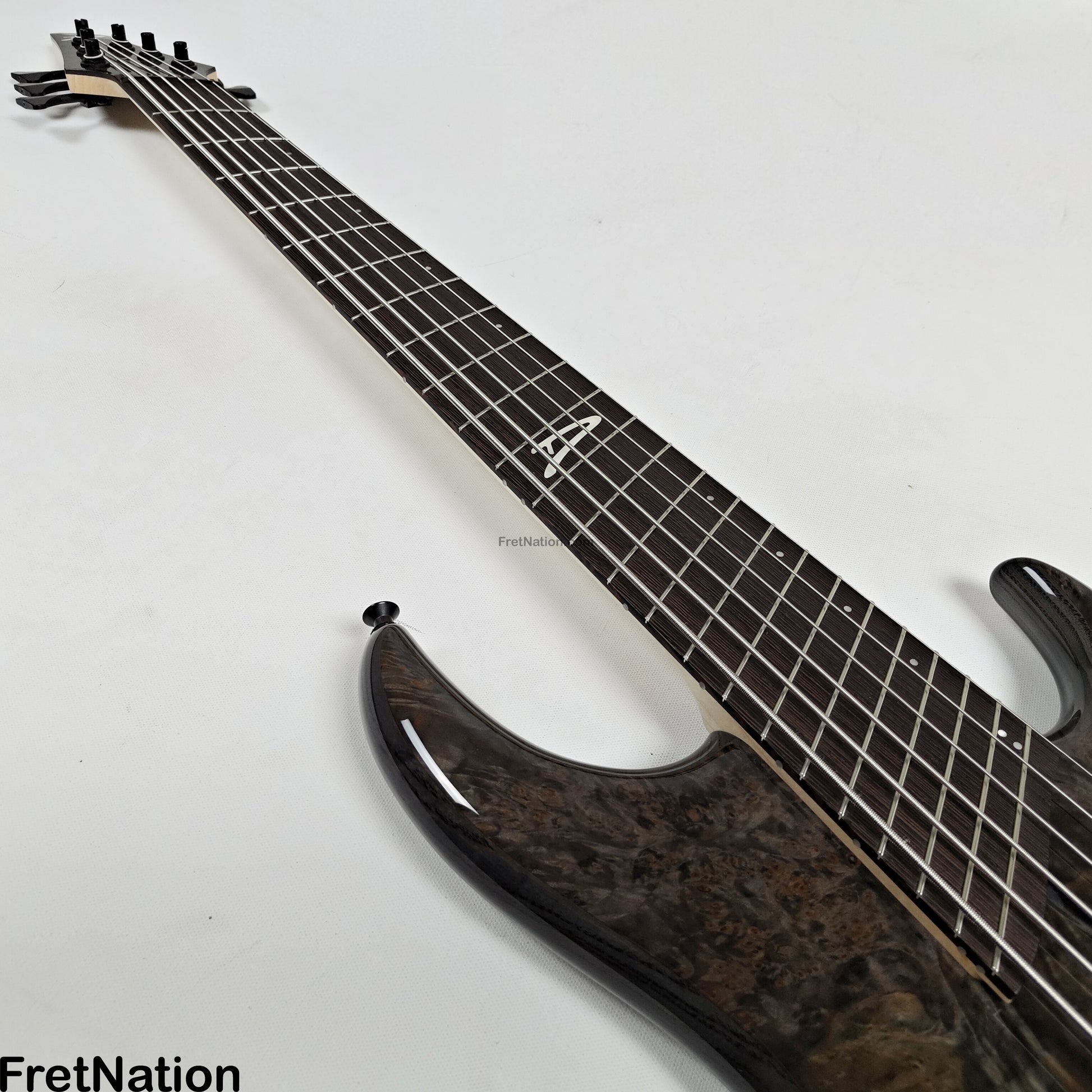 Fret Nation Dingwall Z3 6-String Bass Maple Burl Passive 9.42lbs #6673 Pre-Owned