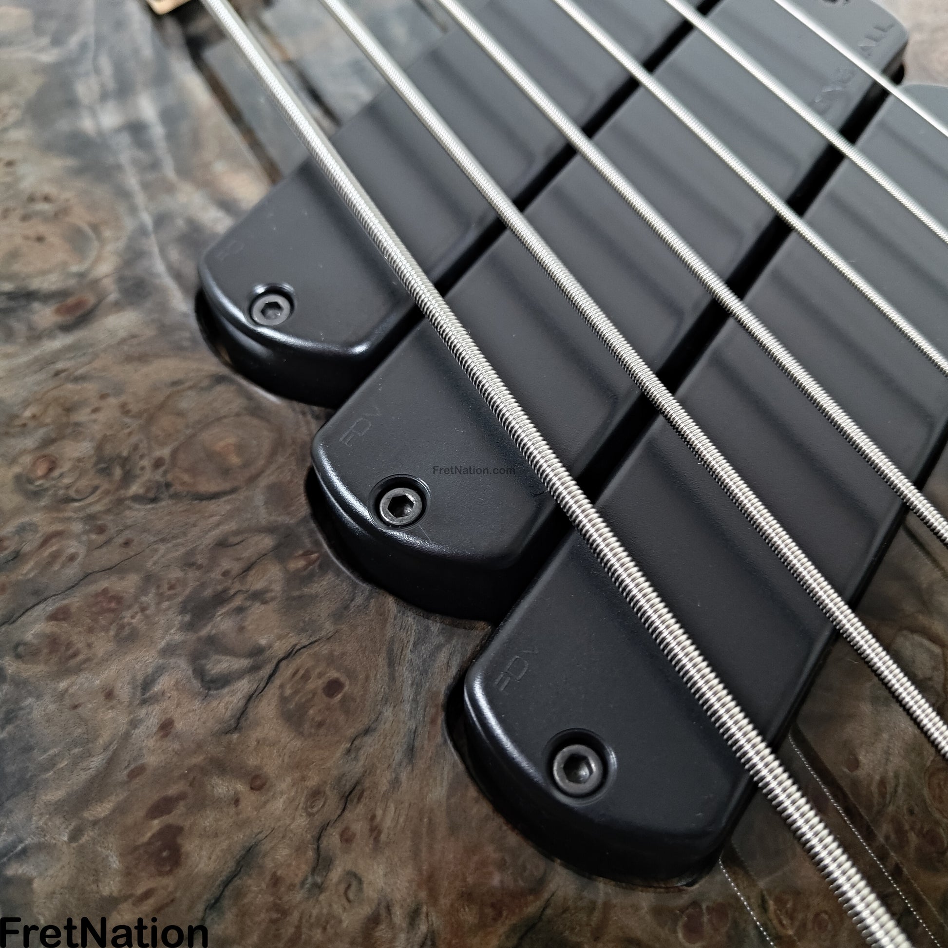 Fret Nation Dingwall Z3 6-String Bass Maple Burl Passive 9.42lbs #6673 Pre-Owned