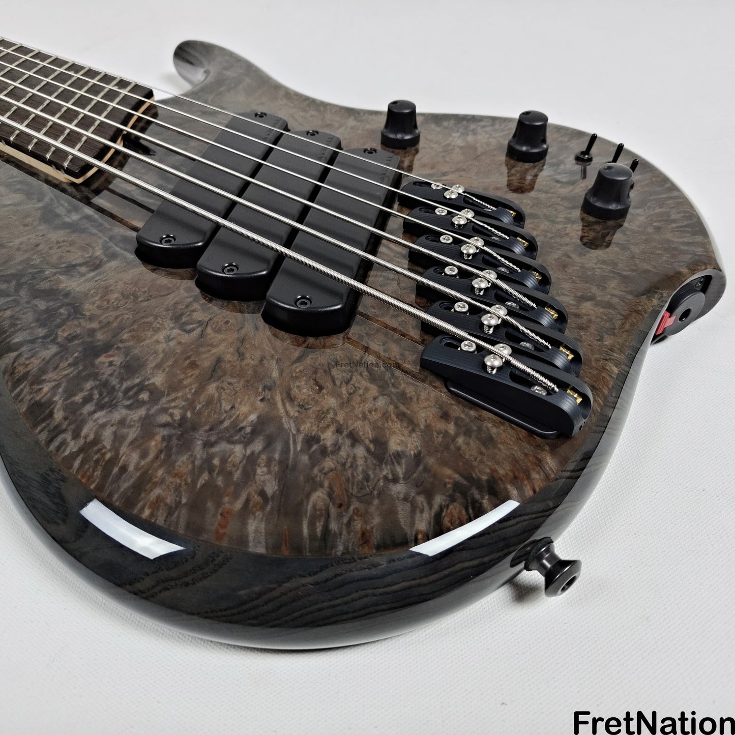 Fret Nation Dingwall Z3 6-String Bass Maple Burl Passive 9.42lbs #6673 Pre-Owned