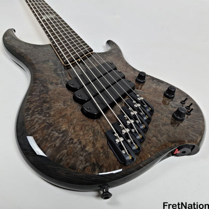 Fret Nation Dingwall Z3 6-String Bass Maple Burl Passive 9.42lbs #6673 Pre-Owned