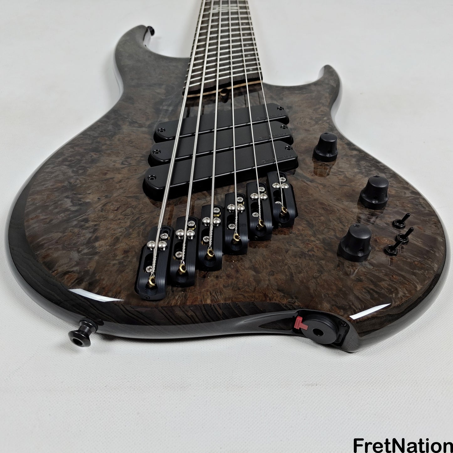 Fret Nation Dingwall Z3 6-String Bass Maple Burl Passive 9.42lbs #6673 Pre-Owned