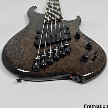 Fret Nation Dingwall Z3 6-String Bass Maple Burl Passive 9.42lbs #6673 Pre-Owned