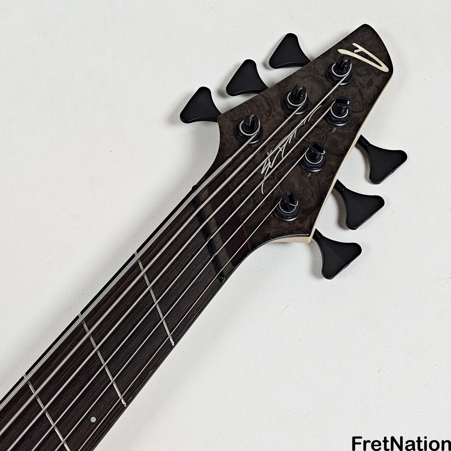 Fret Nation Dingwall Z3 6-String Bass Maple Burl Passive 9.42lbs #6673 Pre-Owned