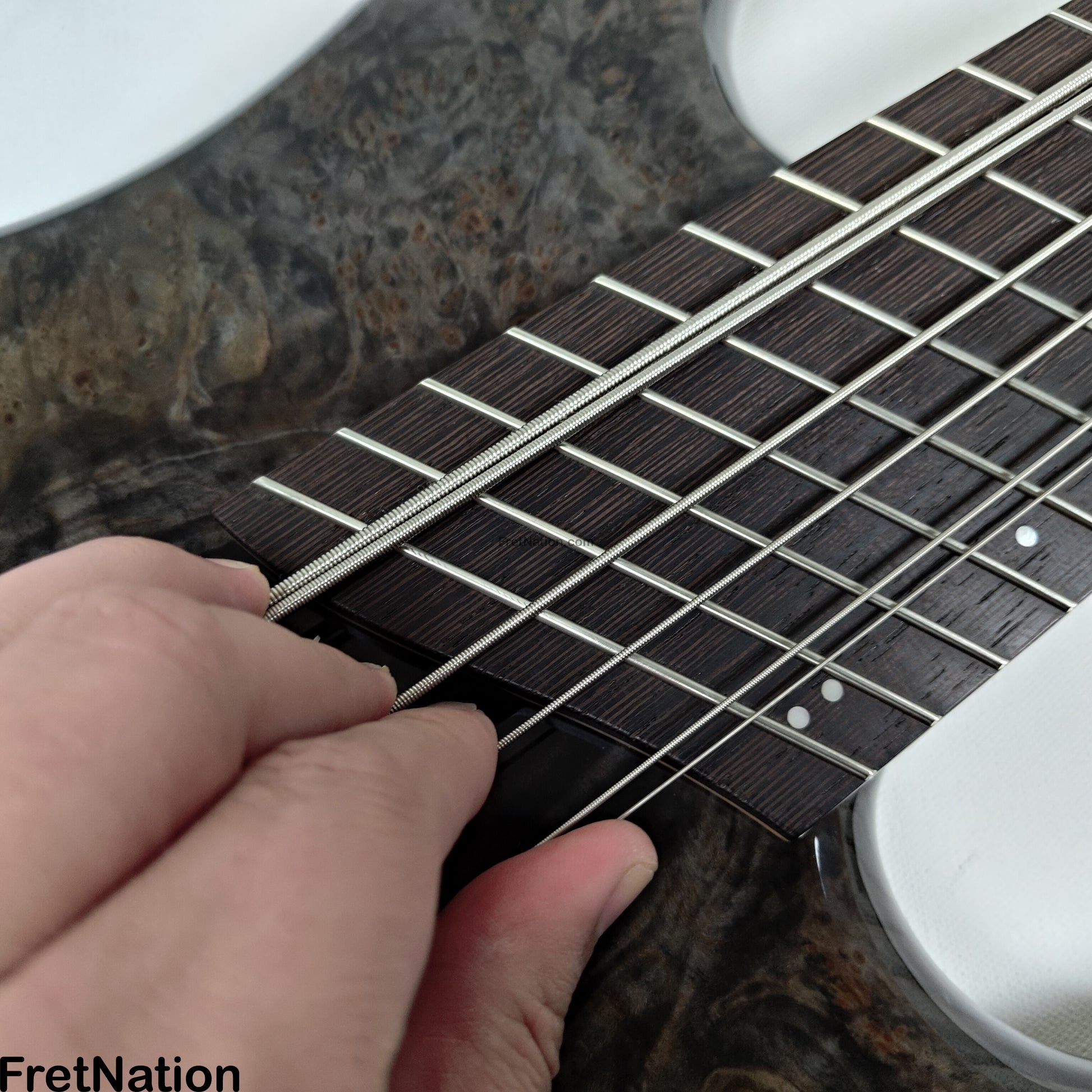 Fret Nation Dingwall Z3 6-String Bass Maple Burl Passive 9.42lbs #6673 Pre-Owned