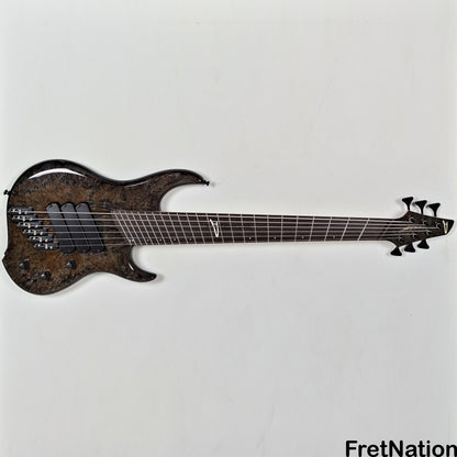 Fret Nation Dingwall Z3 6-String Bass Maple Burl Passive 9.42lbs #6673 Pre-Owned