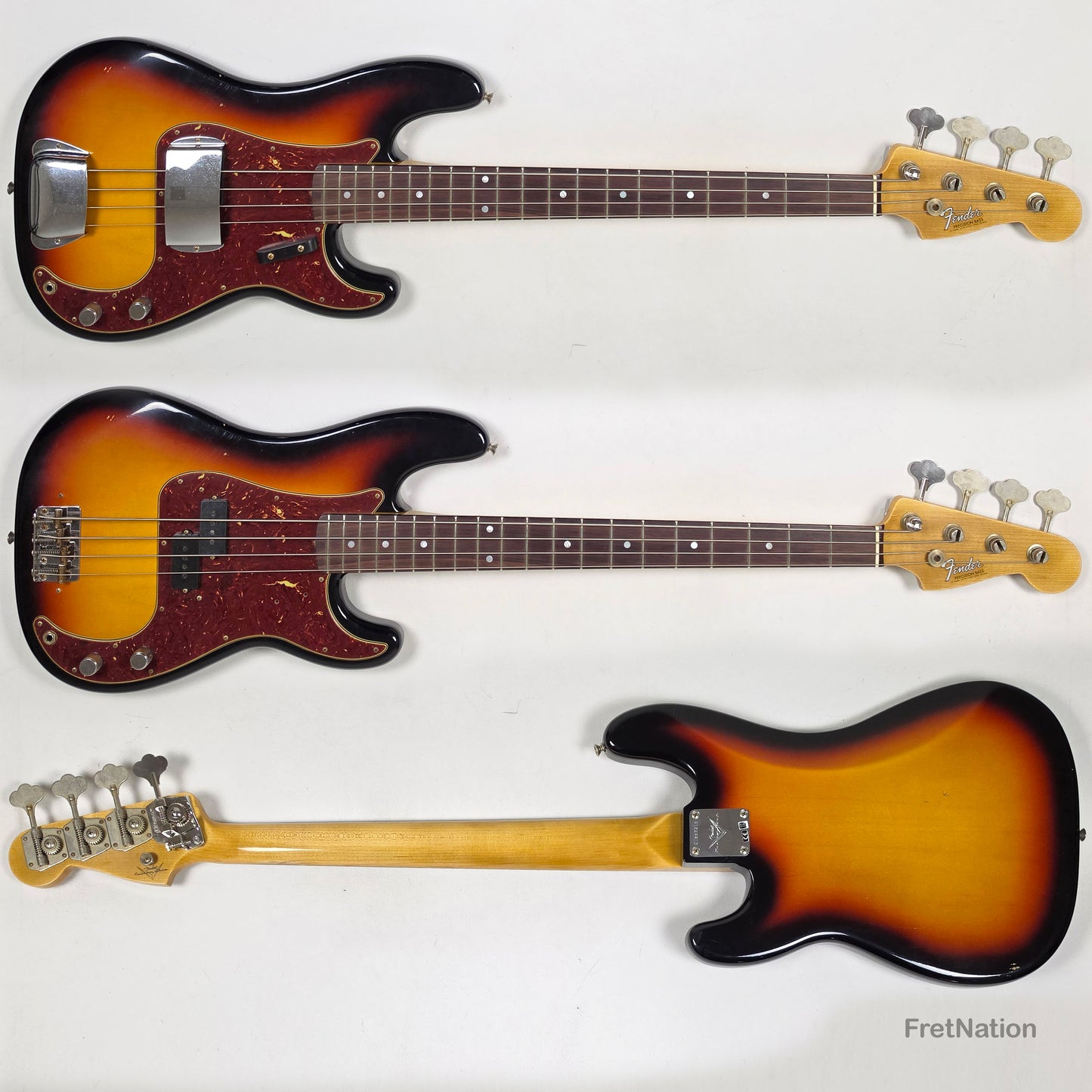 Fender Custom Shop '66 4-String Precision Bass Journeyman Relic 8.76lbs #CZ552315 Pre-Owned