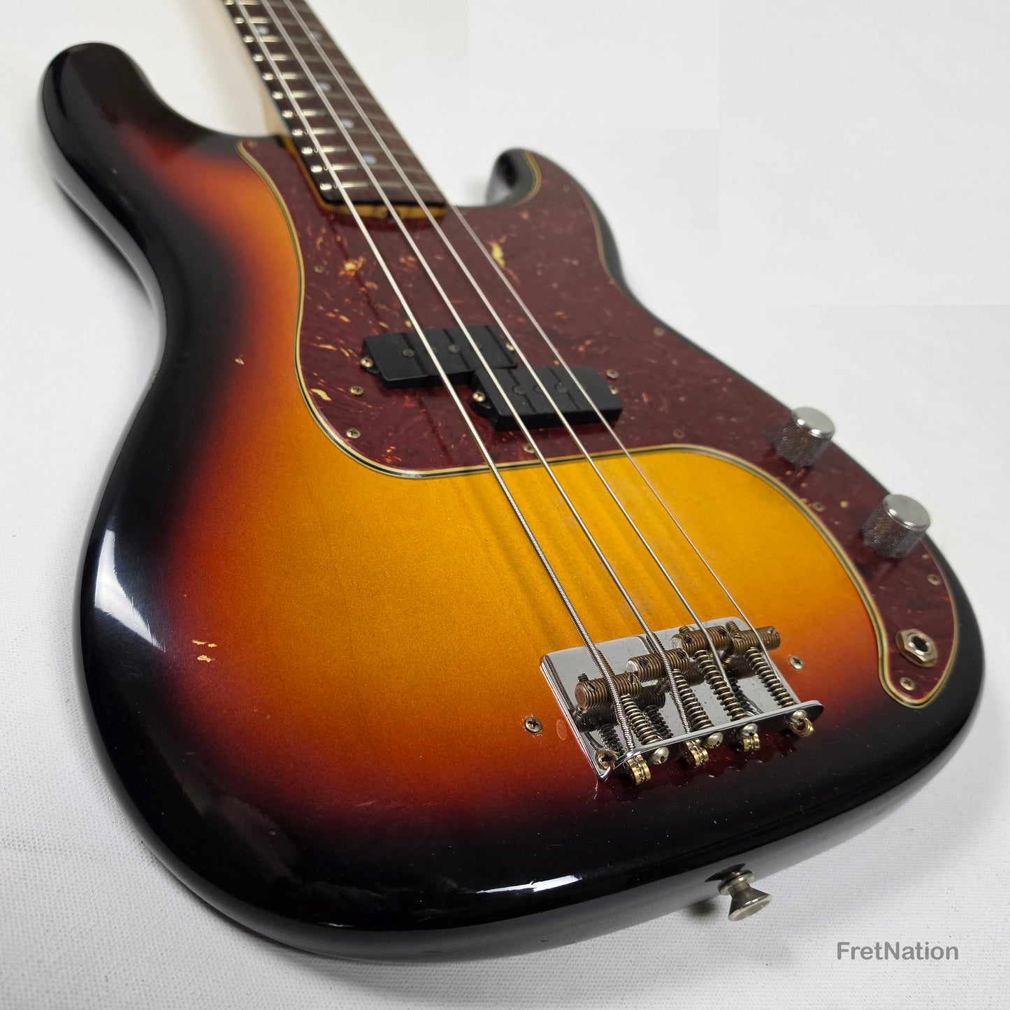 Fender Custom Shop '66 4-String Precision Bass Journeyman Relic 8.76lbs #CZ552315 Pre-Owned