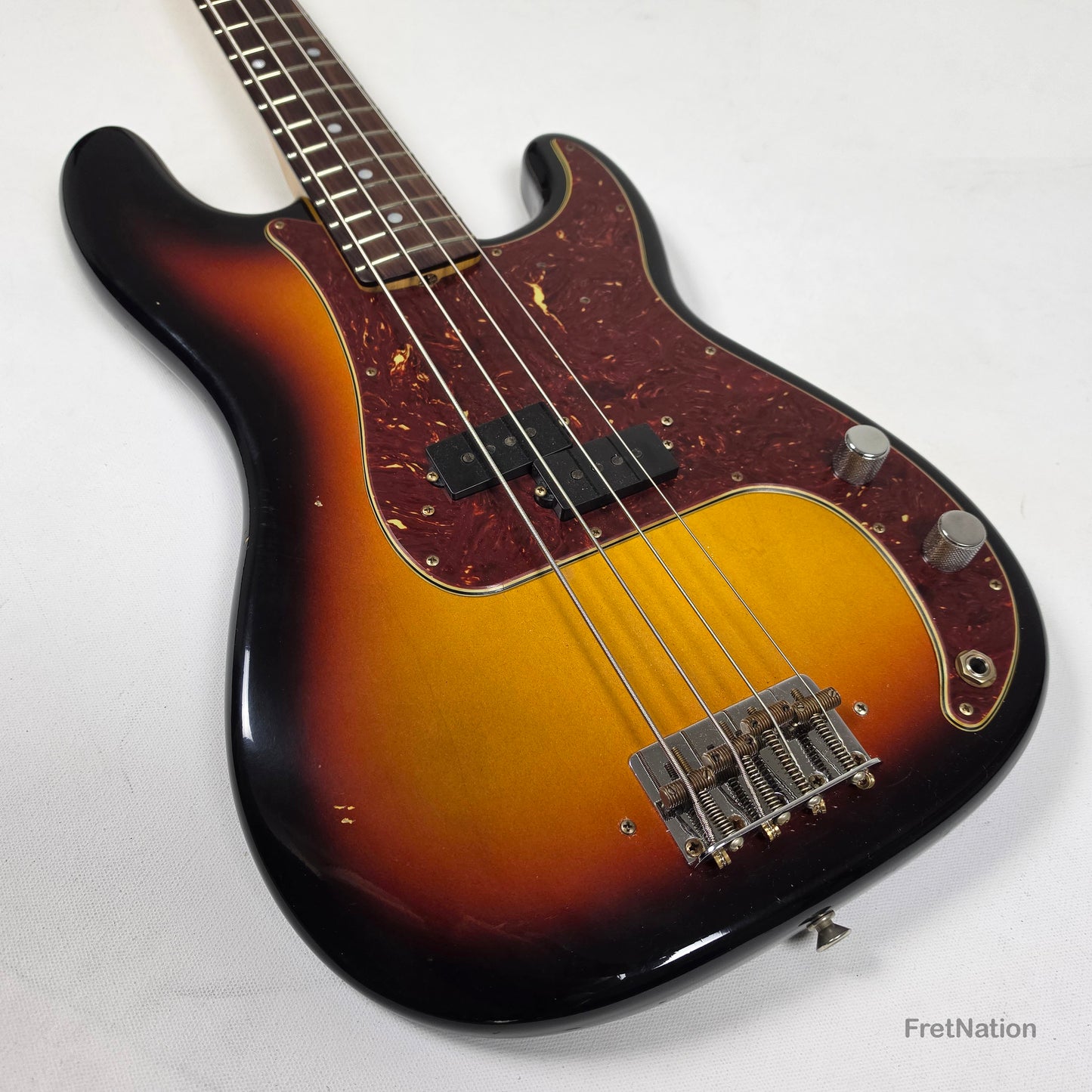 Fender Custom Shop '66 4-String Precision Bass Journeyman Relic 8.76lbs #CZ552315 Pre-Owned
