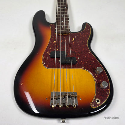 Fender Custom Shop '66 4-String Precision Bass Journeyman Relic 8.76lbs #CZ552315 Pre-Owned