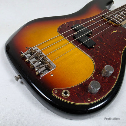 Fender Custom Shop '66 4-String Precision Bass Journeyman Relic 8.76lbs #CZ552315 Pre-Owned