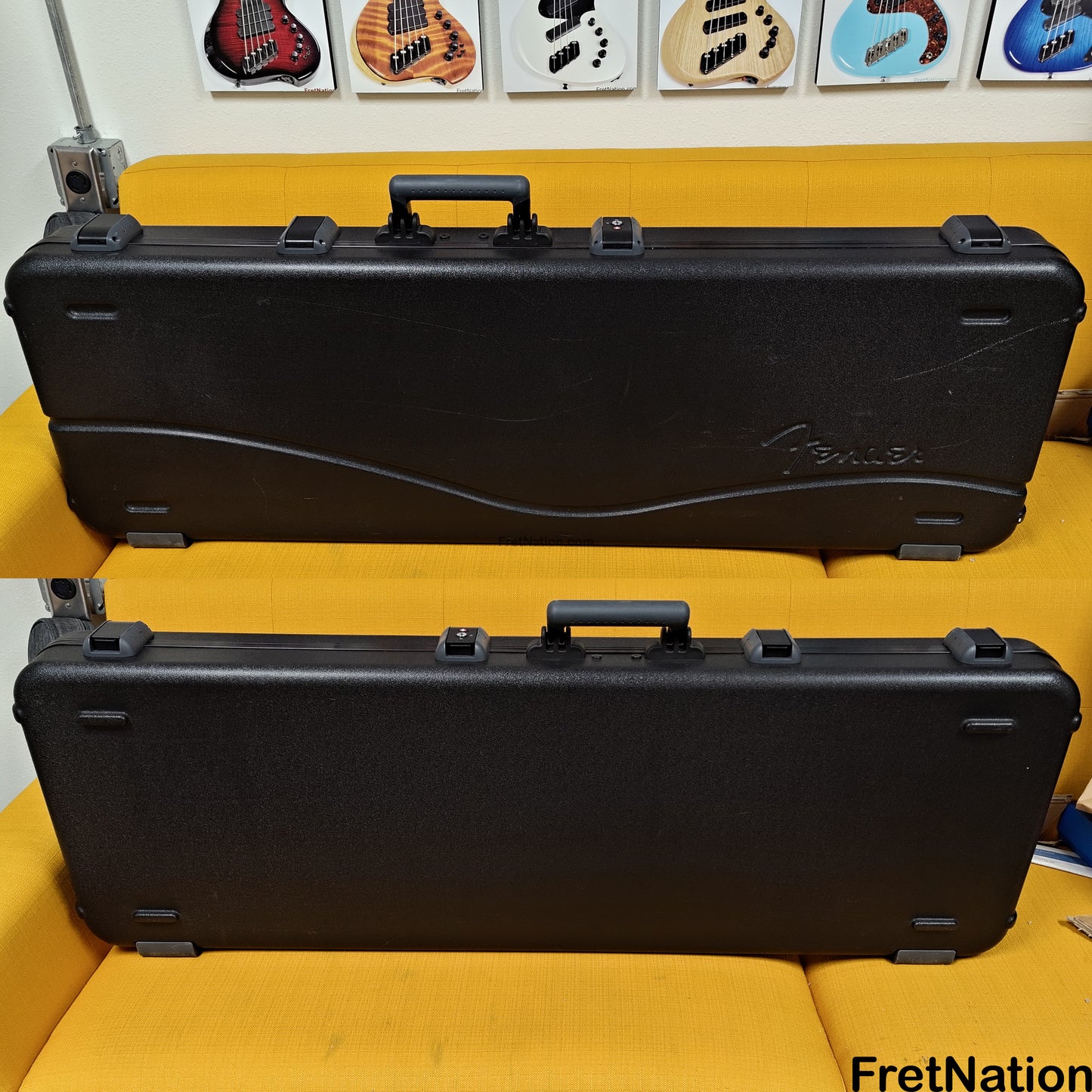 Fret Nation Fender Roscoe Beck Signature 5-String Bass V 1998 Candy Apple Red 9.86lbs SN7949896 - Pre-Owned