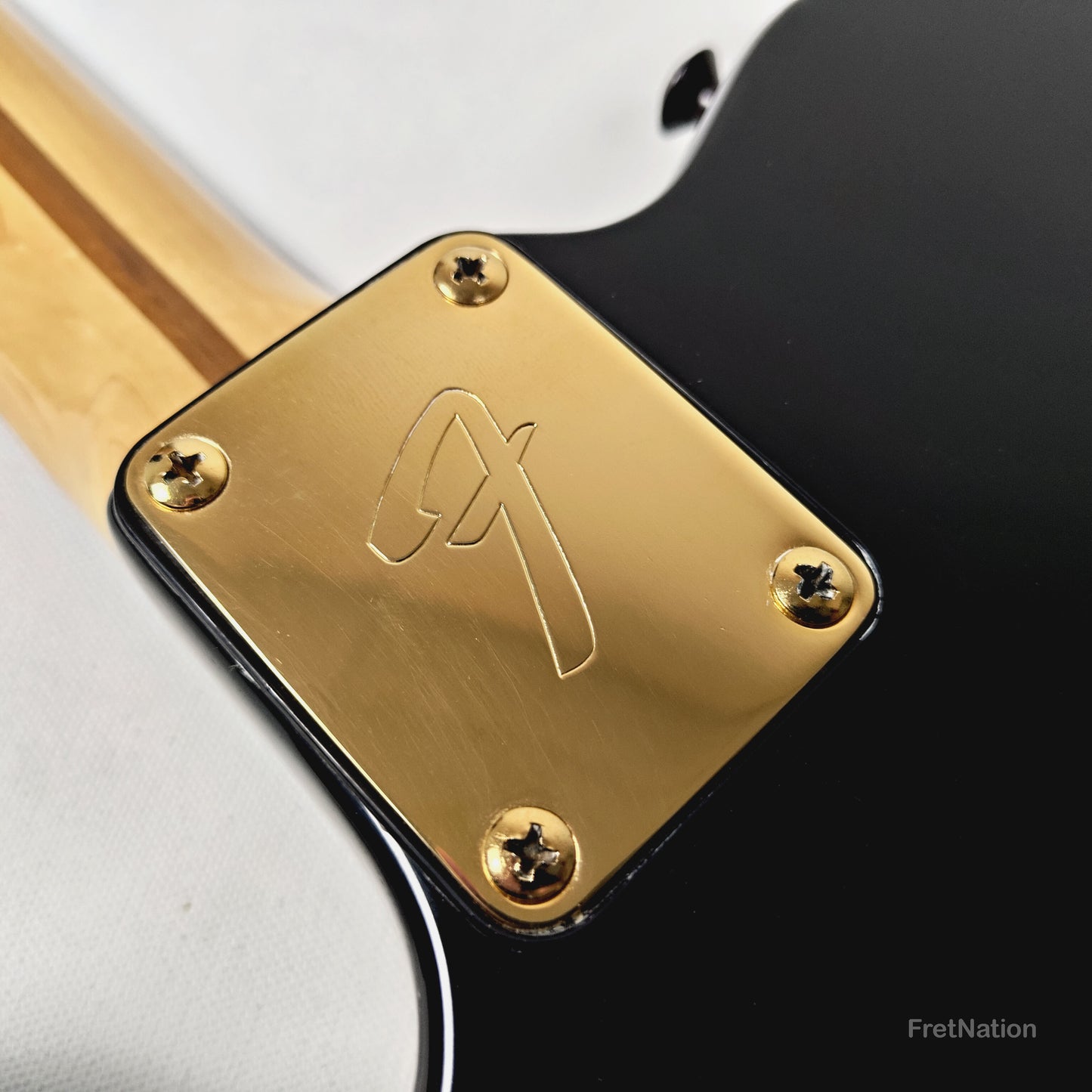 Fender Telecaster Collectors Edition Black & Gold Electric Guitar - 8.96lbs CE 10940 - Pre-Owned