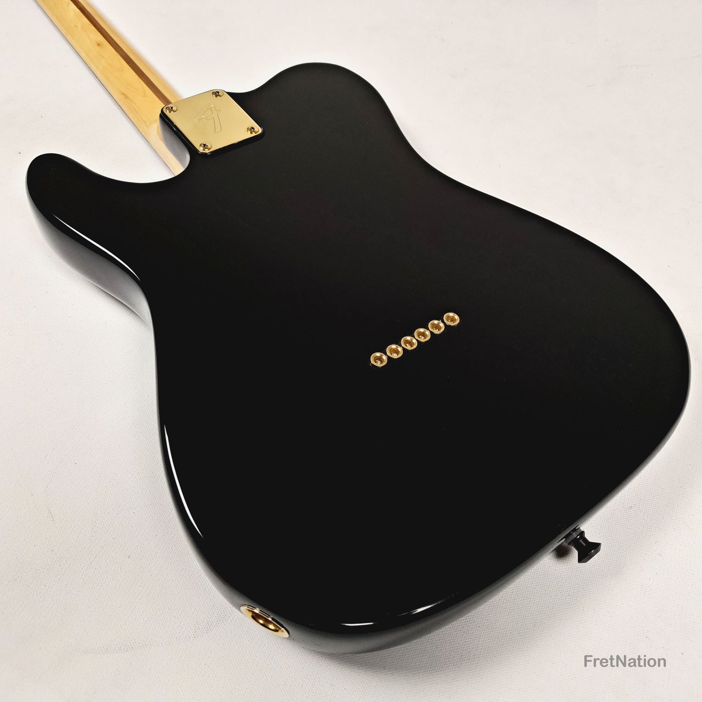 Fender Telecaster Collectors Edition Black & Gold Electric Guitar - 8.96lbs CE 10940 - Pre-Owned