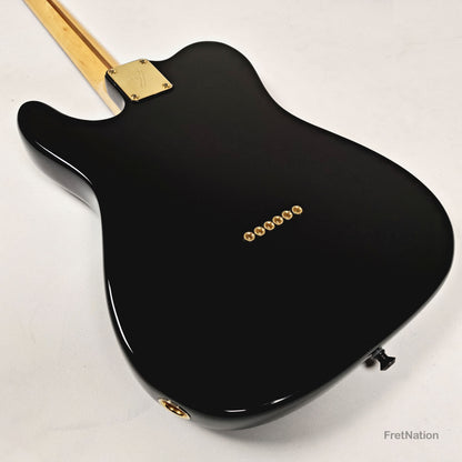 Fender Telecaster Collectors Edition Black & Gold Electric Guitar - 8.96lbs CE 10940 - Pre-Owned