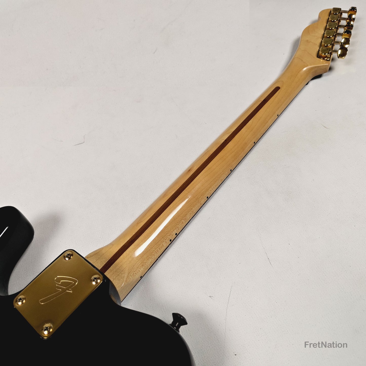 Fender Telecaster Collectors Edition Black & Gold Electric Guitar - 8.96lbs CE 10940 - Pre-Owned
